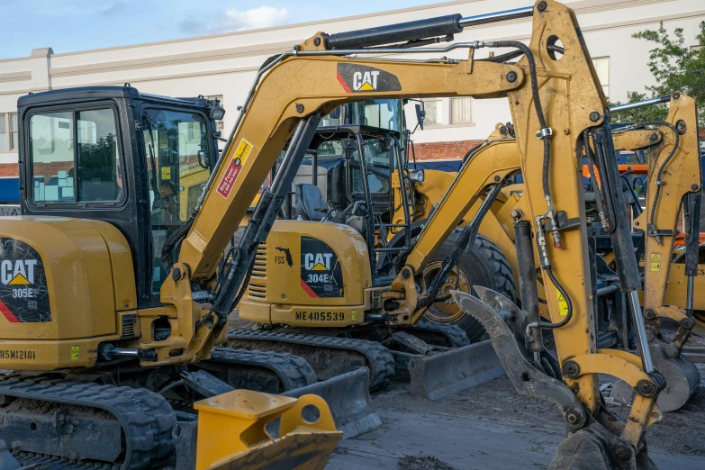 cat excavator